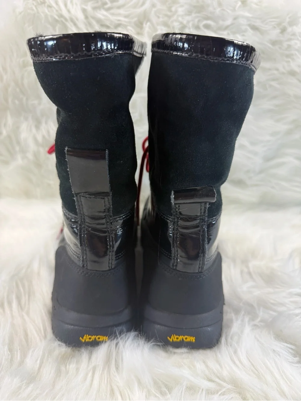 UGG Butte Waterproof Leather Winter Snow Boots Men’s 8 Women’s 9.5 Unisex